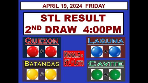 stl cavite result 2nd draw today|STL RESULT TODAY, Friday, June 7, 2024 .
